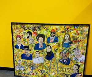 artwork on display at Mo City Eatz