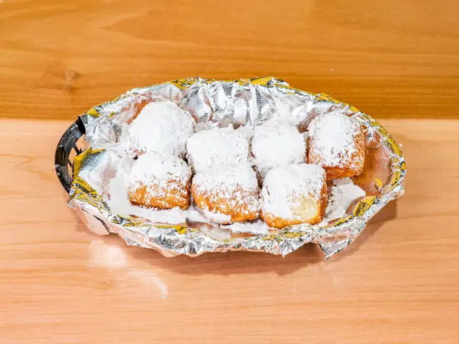 Lil’ Zyan’s Powered Sugar Beignet Bites